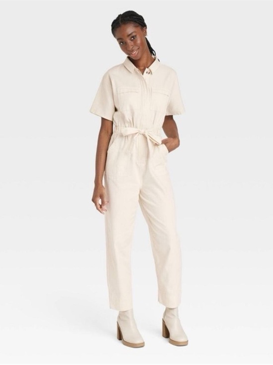 Universal Thread Pants - Universal Threads Utility Jumpsuit with Drawstring Waist NWT